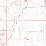United States Geological Survey Wakpamani, SD (1981, 25000-Scale) digital map
