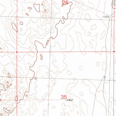 United States Geological Survey Wakpamani, SD (1981, 25000-Scale) digital map