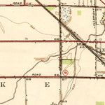 United States Geological Survey Walbridge, OH (1938, 31680-Scale) digital map