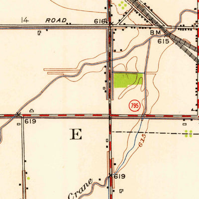 United States Geological Survey Walbridge, OH (1952, 24000-Scale) digital map