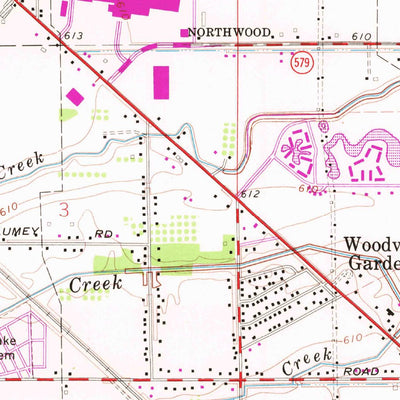 United States Geological Survey Walbridge, OH (1965, 24000-Scale) digital map