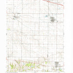 United States Geological Survey Walcott, IA (1991, 24000-Scale) digital map