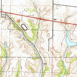 United States Geological Survey Walcott, IA (1991, 24000-Scale) digital map