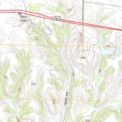 United States Geological Survey Walcott, IA (2013, 24000-Scale) digital map