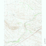 United States Geological Survey Walcott, WY (1971, 24000-Scale) digital map