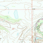 United States Geological Survey Walcott, WY (1971, 24000-Scale) digital map