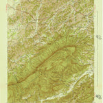 United States Geological Survey Walden Creek, TN (1941, 24000-Scale) digital map