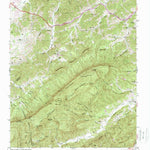 United States Geological Survey Walden Creek, TN (1953, 24000-Scale) digital map