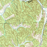 United States Geological Survey Walden Creek, TN (1953, 24000-Scale) digital map