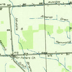 United States Geological Survey Waldenburg, MI (1936, 31680-Scale) digital map