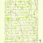 United States Geological Survey Waldenburg, MI (1952, 24000-Scale) digital map