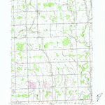 United States Geological Survey Waldenburg, MI (1968, 24000-Scale) digital map