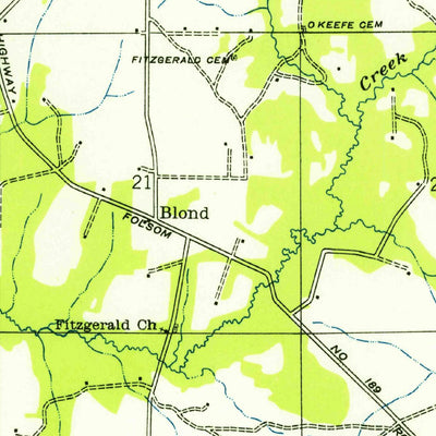 United States Geological Survey Waldheim, LA (1942, 31680-Scale) digital map