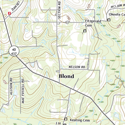United States Geological Survey Waldheim, LA (2020, 24000-Scale) digital map