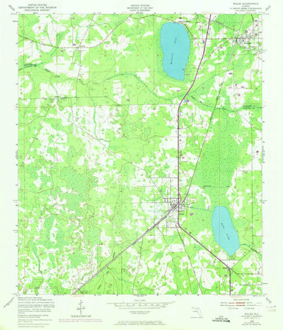 United States Geological Survey Waldo, FL (1949, 24000-Scale) digital map