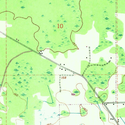United States Geological Survey Waldo, FL (1949, 24000-Scale) digital map