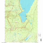 United States Geological Survey Waldo Lake, OR (1997, 24000-Scale) digital map