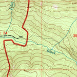 United States Geological Survey Waldo Lake, OR (1997, 24000-Scale) digital map