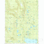 United States Geological Survey Waldo Mountain, OR (1986, 24000-Scale) digital map