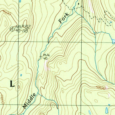 United States Geological Survey Waldo Mountain, OR (1986, 24000-Scale) digital map