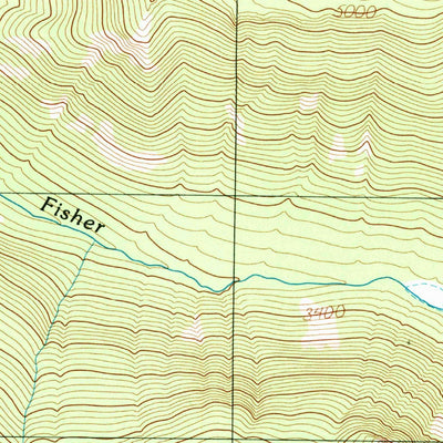 United States Geological Survey Waldo Mountain, OR (1986, 24000-Scale) digital map