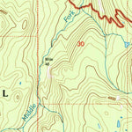 United States Geological Survey Waldo Mountain, OR (1997, 24000-Scale) digital map