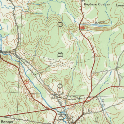 United States Geological Survey Waldoboro, ME (1941, 62500-Scale) digital map