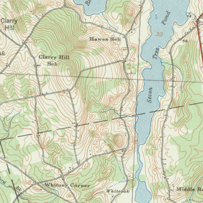 United States Geological Survey Waldoboro, ME (1941, 62500-Scale) digital map