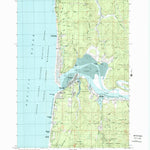 United States Geological Survey Waldport, OR (1984, 24000-Scale) digital map