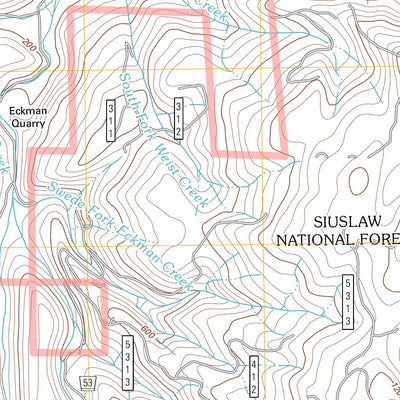 United States Geological Survey Waldport, OR (2011, 24000-Scale) digital map