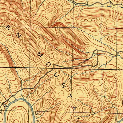 United States Geological Survey Waldron, AR (1887, 62500-Scale) digital map
