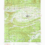 United States Geological Survey Waldron, AR (1939, 62500-Scale) digital map