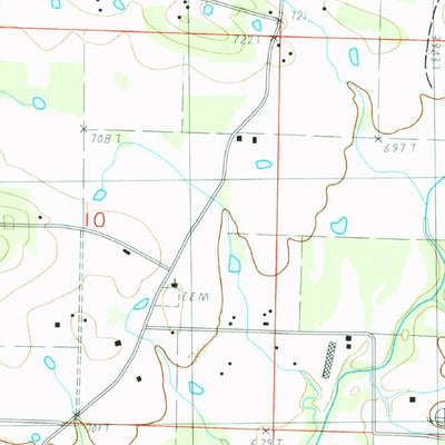 United States Geological Survey Waldron, AR (1983, 24000-Scale) digital map