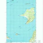 United States Geological Survey Waldron Island, WA (1997, 24000-Scale) digital map