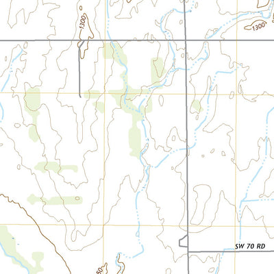 United States Geological Survey Waldron, KS (2022, 24000-Scale) digital map