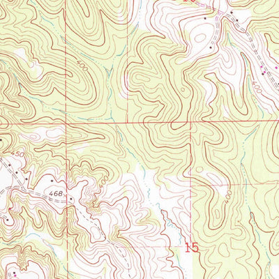 United States Geological Survey Waldrup, MS (1963, 24000-Scale) digital map