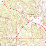 United States Geological Survey Waldrup, MS (1963, 24000-Scale) digital map