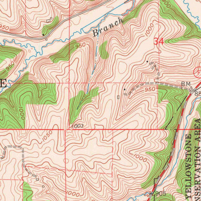 United States Geological Survey Waldwick, WI (1962, 24000-Scale) digital map