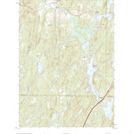 United States Geological Survey Wales, MA (2021, 24000-Scale) digital map