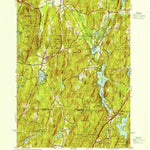 United States Geological Survey Wales, MA-CT (1952, 31680-Scale) digital map