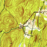 United States Geological Survey Wales, MA-CT (1952, 31680-Scale) digital map
