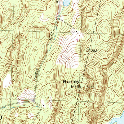 United States Geological Survey Wales, MA-CT (1967, 24000-Scale) digital map