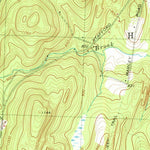 United States Geological Survey Wales, MA-CT (1967, 25000-Scale) digital map