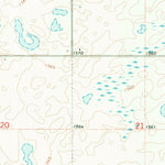 United States Geological Survey Wales, ND (1970, 24000-Scale) digital map