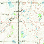 United States Geological Survey Wales, ND (1970, 24000-Scale) digital map