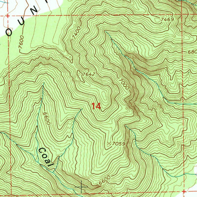 United States Geological Survey Wales, UT (2001, 24000-Scale) digital map