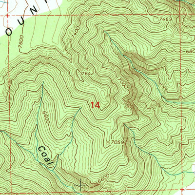 United States Geological Survey Wales, UT (2001, 24000-Scale) digital map