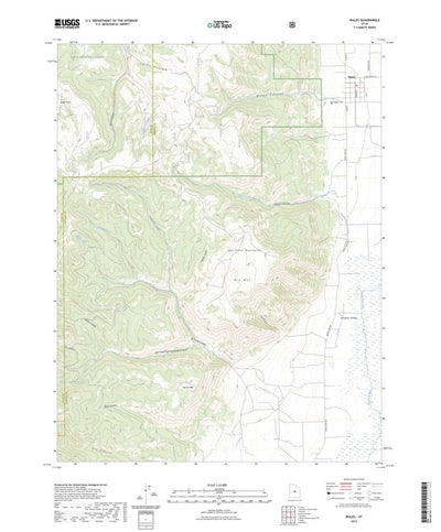 United States Geological Survey Wales, UT (2023, 24000-Scale) digital map
