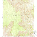United States Geological Survey Walhalla Plateau, AZ (1988, 24000-Scale) digital map