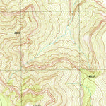 United States Geological Survey Walhalla Plateau, AZ (1988, 24000-Scale) digital map
